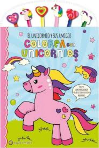 Colorea con Unicornios