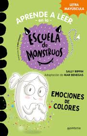 Aprende a Leer en la Escuela de Monstruos 8 Emociones de Colores