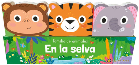Familia de Animales En La Selva