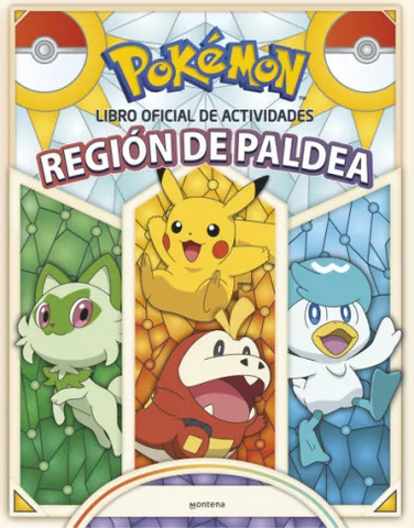 Pokémon Libro Oficial de Actividades Región de Paldea