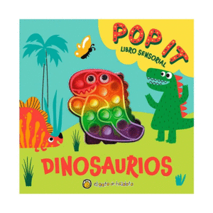 Pop It Libro Sensorial Dinosaurios