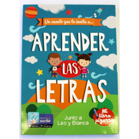 Aprender las Letras Libro Pizarra