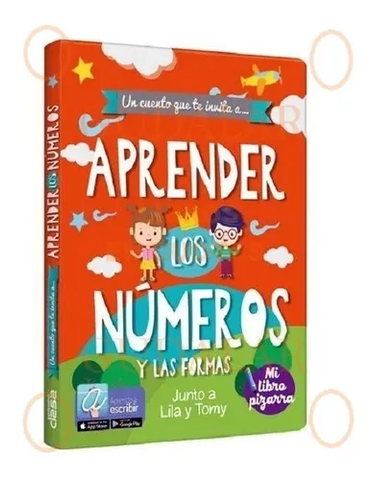 Aprender los Números Libro Pizarra