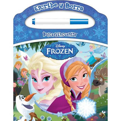 Frozen Escribe y Borra Busca y Encuentra