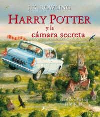Harry Potter y la Cámara Secreta Edición Ilustrada Tapa Dura