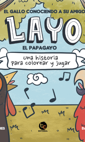 Layo el Papagayo Una Historia Para Colorear