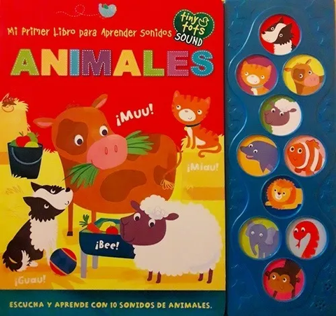Mi Primer Libro Para Aprender Sonidos Animales